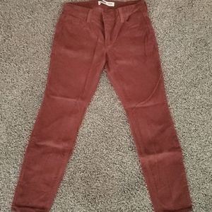 Burnt Orange corduroy pants